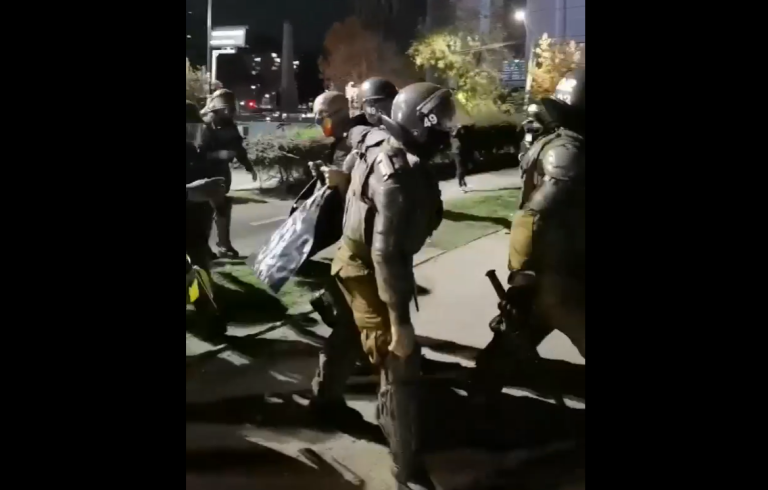 Constituyente de la Lista del Pueblo fue detenido durante manifestación en Plaza Italia