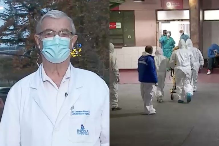 Dr. Ristori ante alza de casos: “Si esto sigue aumentando, podría ser que gente se quede sin atención de urgencia