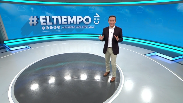 Alejandro Sepúlveda y el informe del tiempo para este martes 4 de mayo