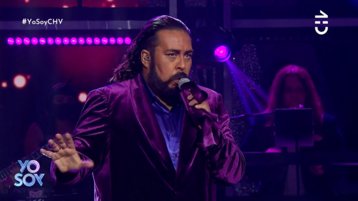 Barry White encantó al jurado con su sensual actuación en el escenario de Yo Soy