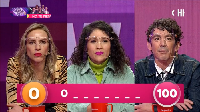 ¡Imparables! El equipo naranja se lució en el juego Deletrea la palabra