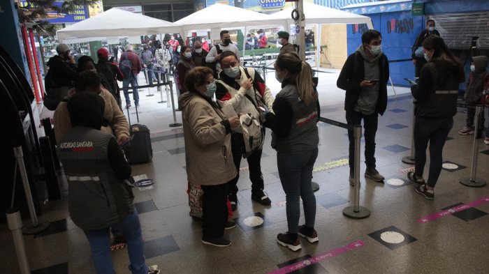 Intensa fiscalización en terminal de buses previo a fin de semana de votaciones