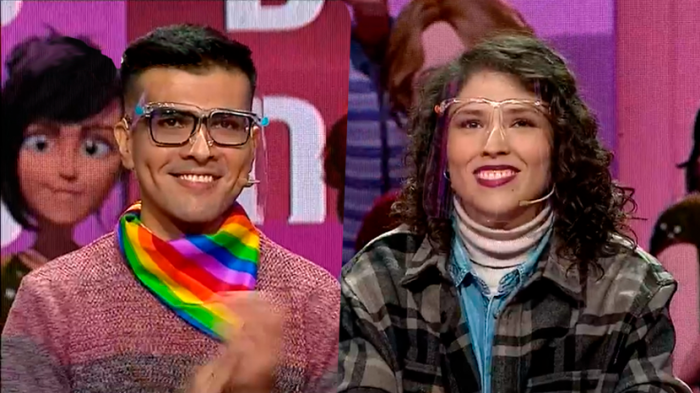 No se les escapa ninguna: Felipe González y Andrea Vergara se lucieron en el Memorice