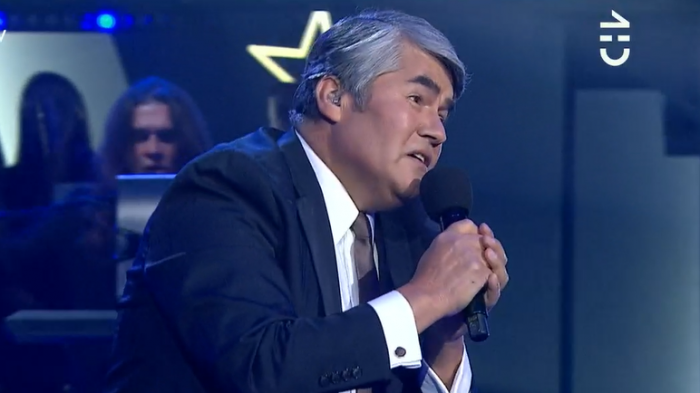 Con todo el dramatismo: Salvatore Adamo se entregó interpretando 