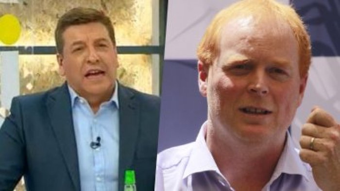 La broma de Julio César Rodríguez a Rojo Edwards: 