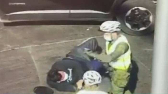 Carabinero de civil baleó a delincuente que trataba de asaltar a ciudadano chino frente a Estación Mapocho