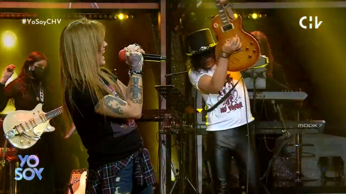 A pura adrenalina: Así fue la desorbitante presentación de Axl Rose y Slash