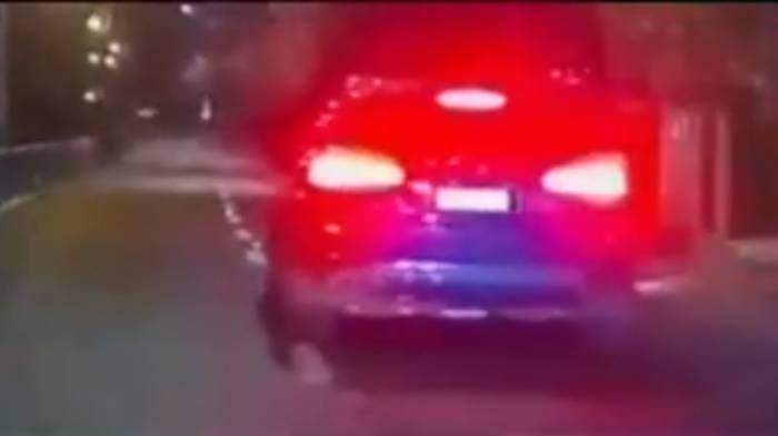 Increíble maniobra: Conductor zafó de encerrona en caletera de Vespucio Sur