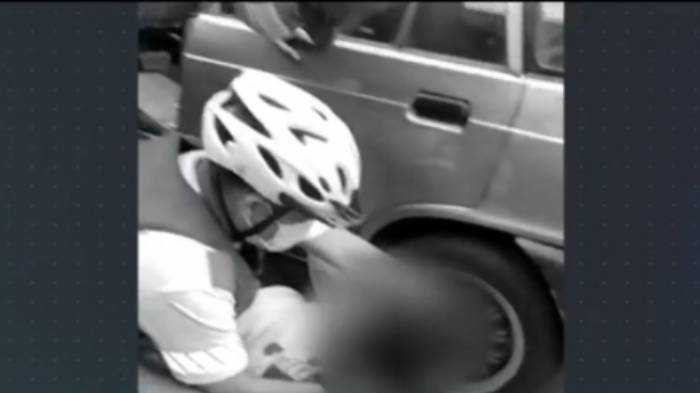 Las impactantes imágenes de mujer baleada por carabinero tras control policial