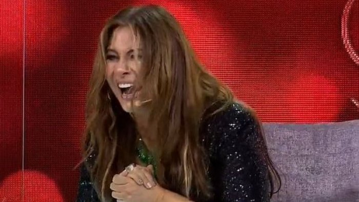 Myriam Hernández no aguantó y le dio un ataque de risa incontrolable por culpa de Cristián Riquelme