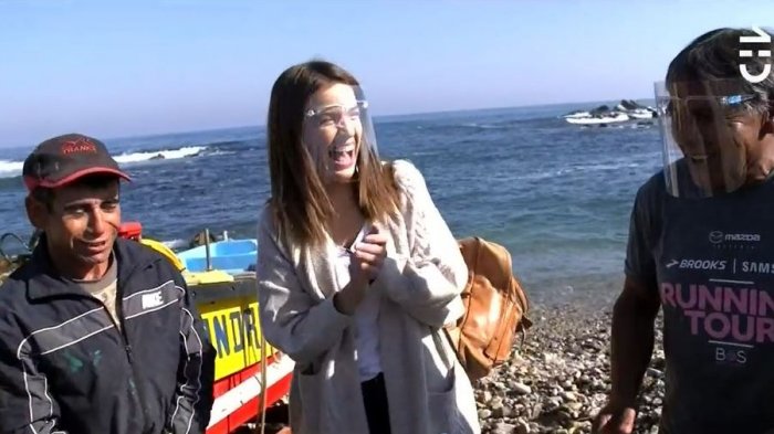 De mar a cordillera: Millaray Viera se encanta con las delicias de la caleta de Las Cruces