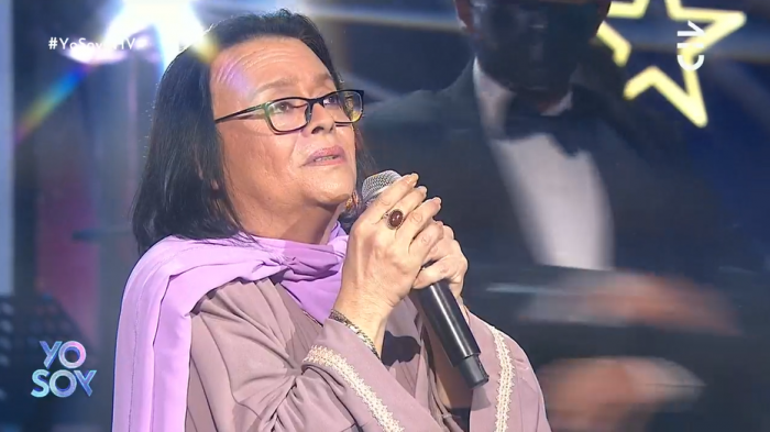 Mercedes Sosa conmovió al jurado con su interpretación de la canción 