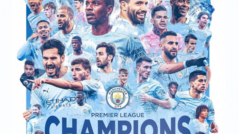 La séptima de su historia: El City aprovechó la caída del United y se consagró campeón de la Premier