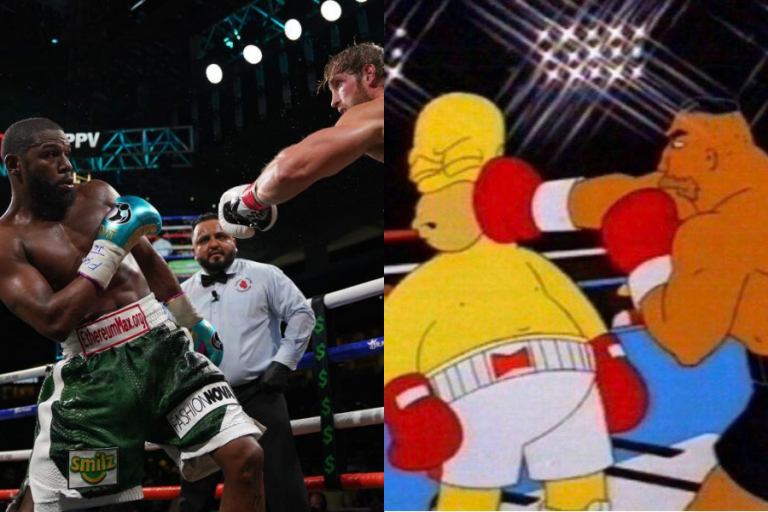 De Bob Esponja al emoji de Canelo Álvarez: Los memes de Logan Paul vs Floyd Mayweather están mejores que la pelea
