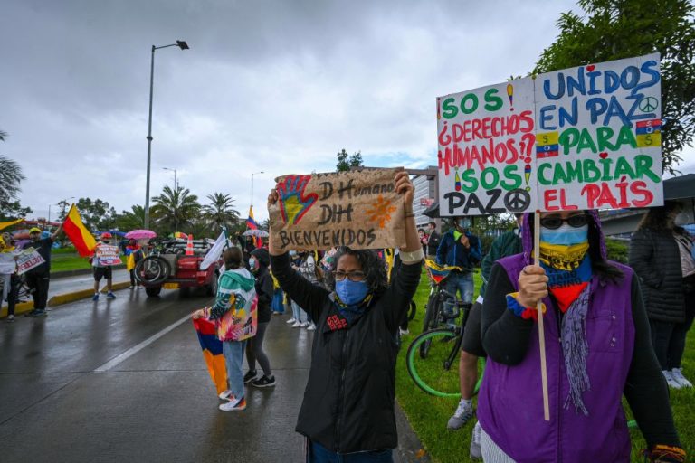 La CIDH comienza su visita de tres días a Colombia para recopilar datos sobre las protestas