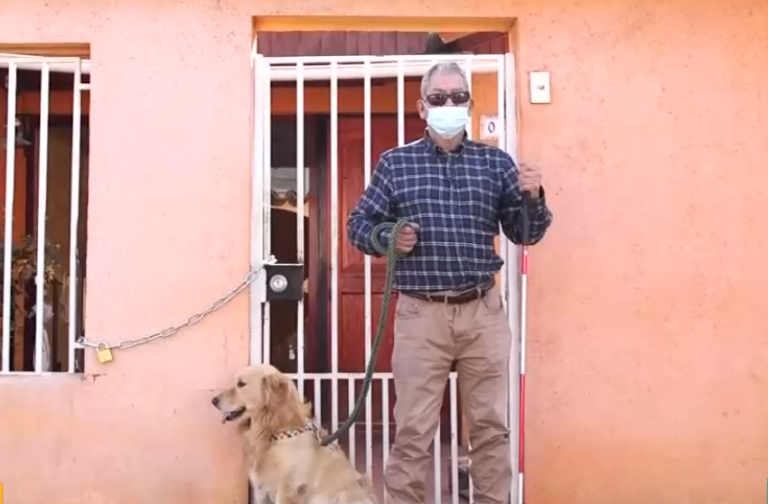 Adulto mayor no vidente perdió su casa en Rancagua luego que su hijo le pidiera dinero a prestamista informal