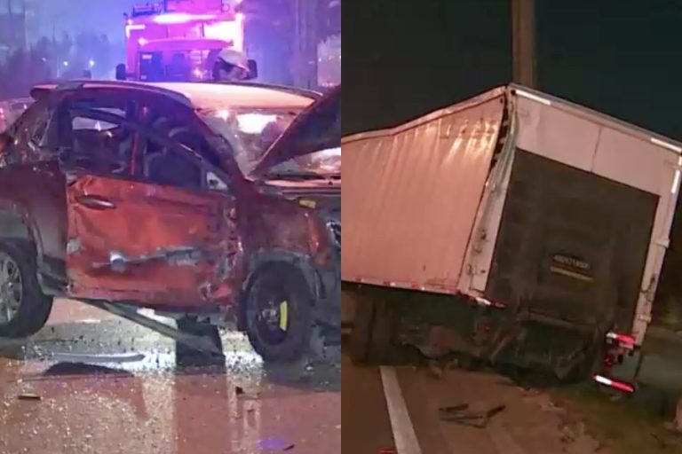Camionero chocó a delincuentes y frustró encerrona en la autopista