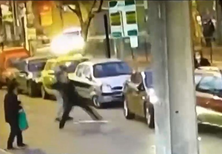 Vecinos lanzaron hasta latas de cerveza a delincuentes para intentar frustrar robo a madre e hijo en Lo Prado