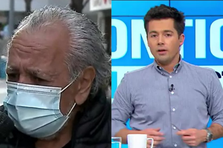 “Si alguien me conoce, ayúdeme”: Adulto mayor realizó un desesperado llamado durante móvil en vivo