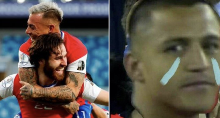 Los mejores memes que dejó el gol de Edu Vargas tras asistencia de Ben Brereton