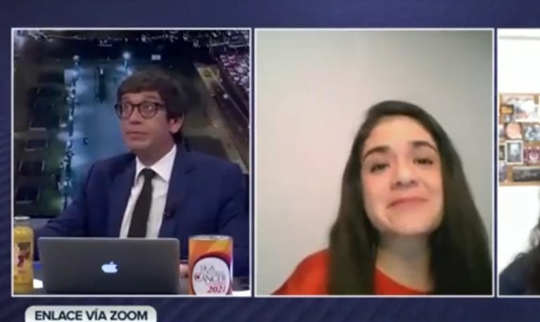 Sismo magnitud 6 sorprendió a conductor de noticias en Perú