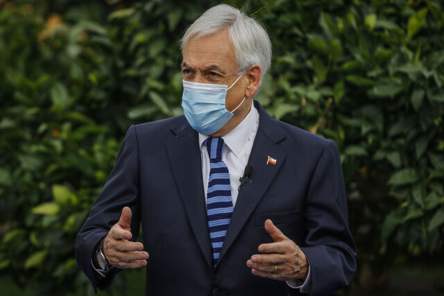 Avión donde se trasladaba presidente Piñera a La Araucanía tuvo que ser desviado a causa de la niebla