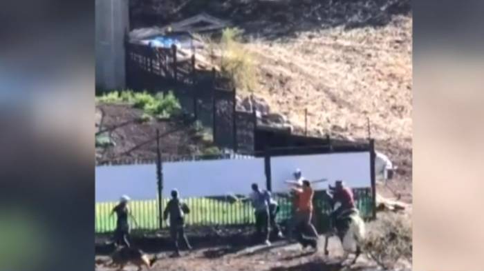 Video registró violenta agresión a Mark González mientras paseaba con su familia