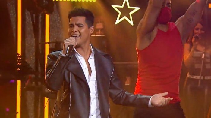 Llegó con todo: Américo prendió el escenario de Yo Soy con una imperdible presentación