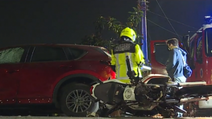 Motociclista murió tras violento choque con auto: Hecho ocurrió en intersección de San Miguel
