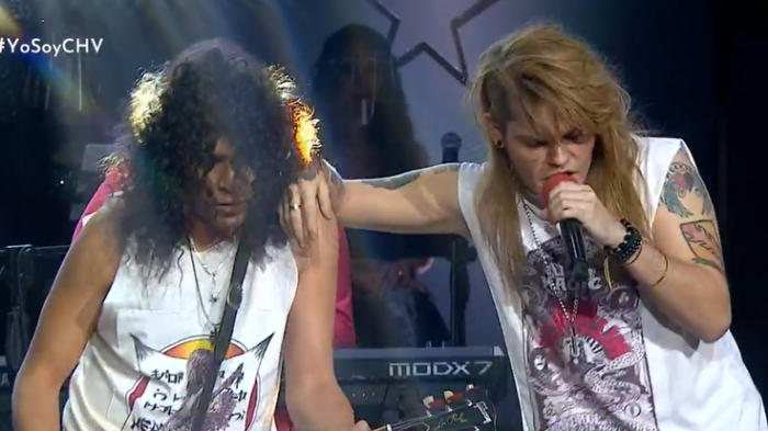 Desborde de energía: Axl Rose y Slash lo dieron todo con su interpretación de 