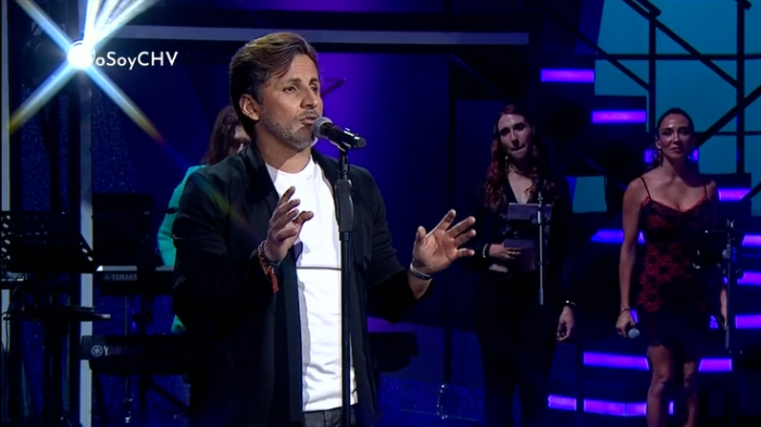 Cada vez mejor: Ricardo Montaner se lució en el escenario interpretando 