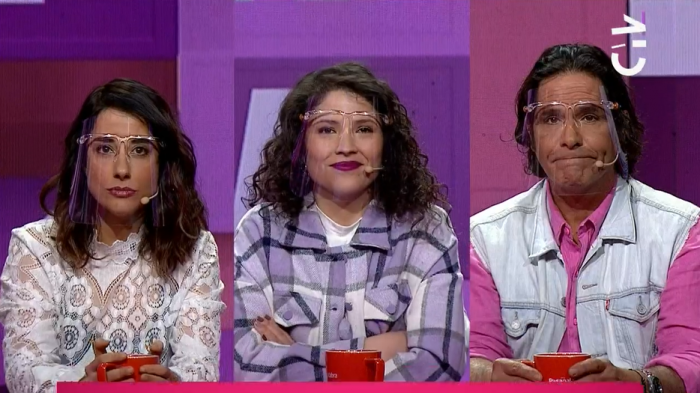 ¡Veloces como un rayo! El equipo de Andrea Vergara se lució en el juego Deletrea la palabra