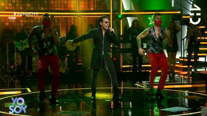 Una extraordinaria presentación: Marc Anthony impactó al jurado con su motivada puesta en escena