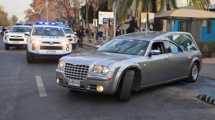 Cortejo con honores de la PDI para segunda mujer mártir asesinada a los 25 años