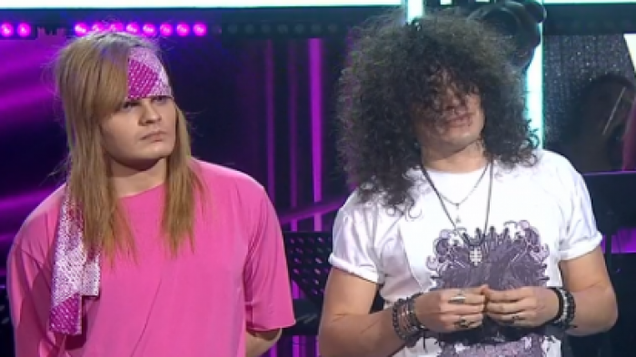 “La guitarra hizo lo suyo”: Axl Rose y Slash interpretaron una romántica balada sobre el escenario de Yo Soy