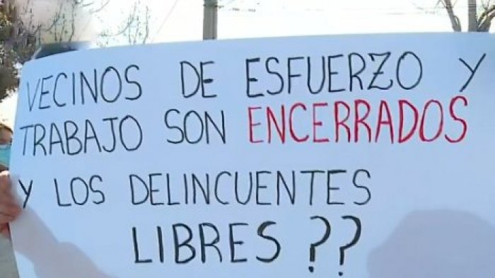 Protesta por 11 acusados de homicidio durante “detención ciudadana”: Se manifiestan contra prisión preventiva de vecinos que defendieron asalto