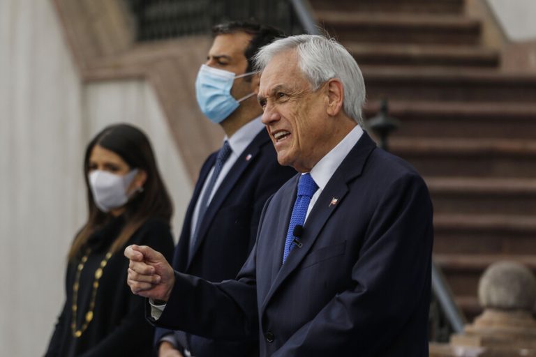 Presidente Piñera presentó proyecto de ley contra amenazas, coacción y hostigamiento