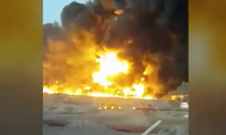 Incendio afecta a planta de yodo de Soquimich en Pozo Almonte