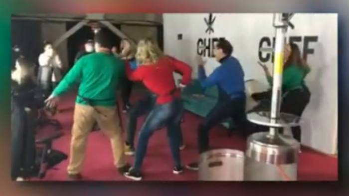 ¡Lo pasan muy bien! El divertido detrás de cámaras de los famosos de “El Discípulo del Chef”