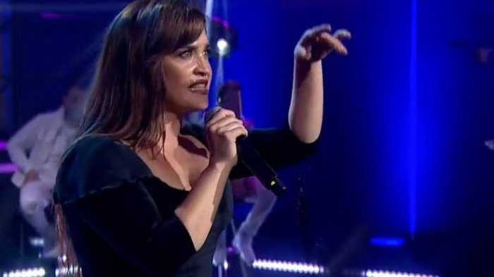 Hasta la misma Myriam Hernández quedó helada: Imitadora de la cantante se lució con una notable presentación