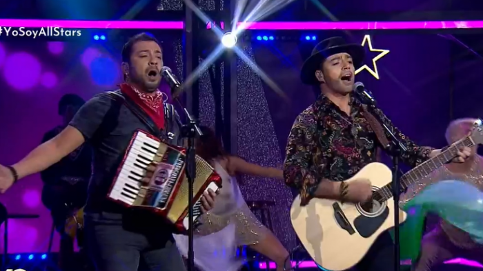 Los Vásquez sacaron el lado romántico del jurado con su gran presentación