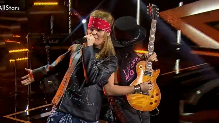 ¡A pura energía! Axl Rose y Slash encendieron el escenario con Yo Soy Al Stars