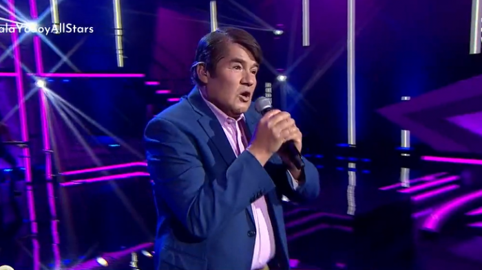 Una nostálgica presentación: Salvatore encantó al jurado con su actuación