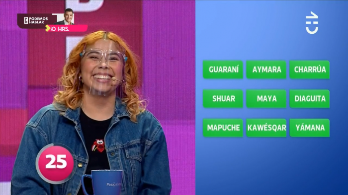 ¡Una máquina! Yanara Garrido se lució en el juego del Memorice