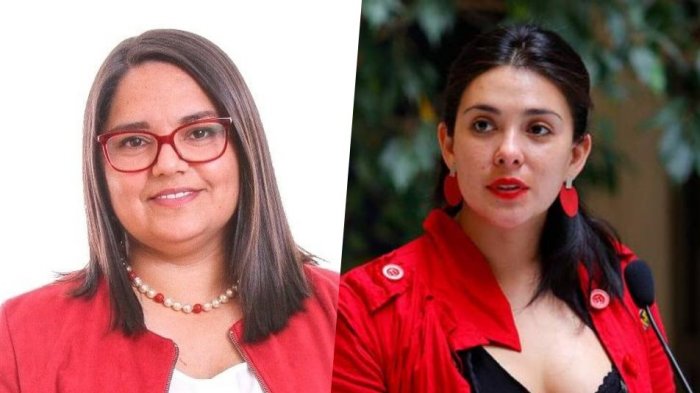 Karol Cariola a Ruth Hurtado: 