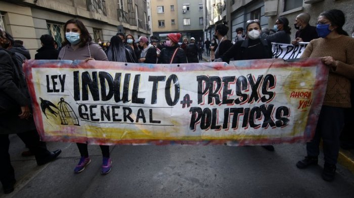 Constituyentes fueron detenidos por participar en manifestaciones de los llamados 