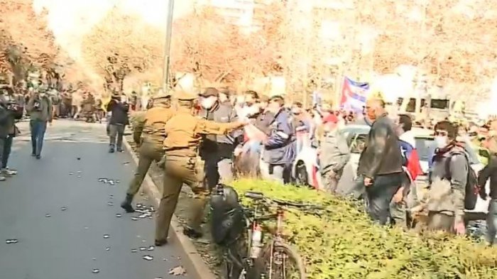 Violencia en consulado de Cuba: Contigo En La Mañana capturó en vivo momento exacto de los enfrentamientos