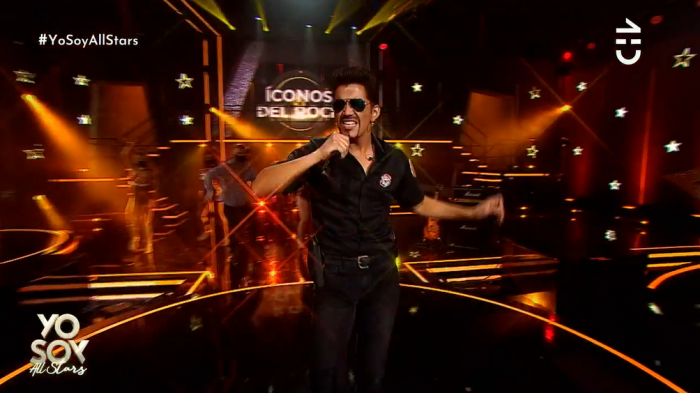 ¡En llamas! George Michael encendió el escenario con una sensual actuación en Yo Soy All Stars