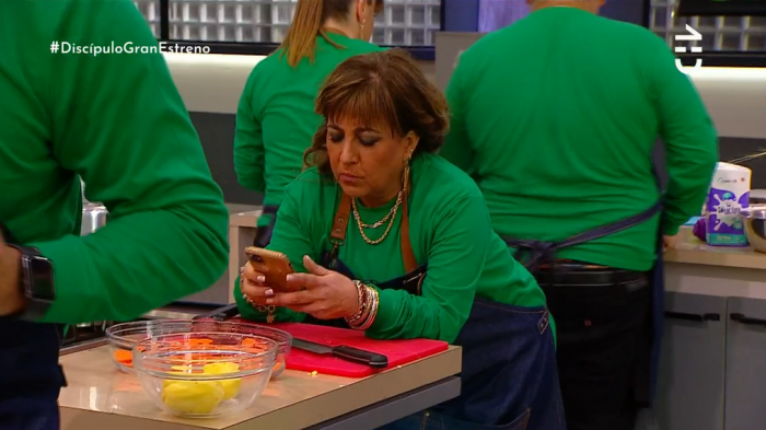 Hizo de las suyas: Helhue revolucionó la cocina del equipo verde en El Discípulo del Chef