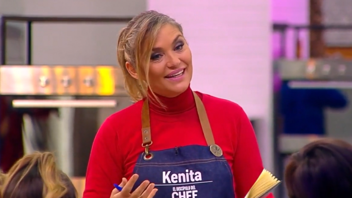 Kenita demostró sus dotes de numeróloga en El Discípulo del Chef